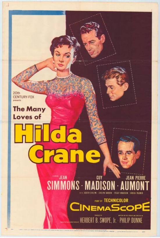Hilda Crane Movie Poster - 27 x 40 in.