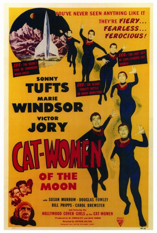 MOVCF0172 Cat Women of the Moon Movie Poster - 27 x 40 in.