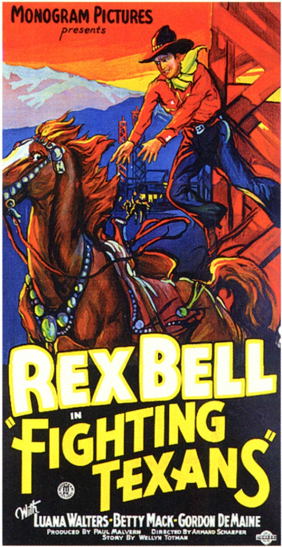 Fighting Texans Movie Poster - 27 x 40 in.