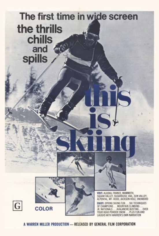 This is Skiing Movie Poster - 27 x 40 in.