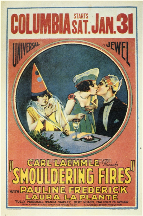 Smouldering Fires Movie Poster - 27 x 40 in.