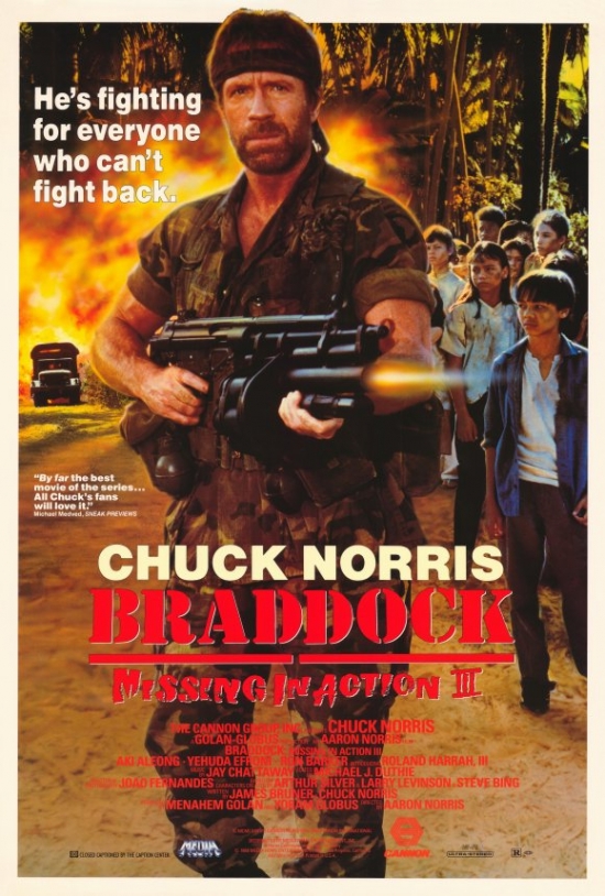 Braddock-Missing in Action 3 Movie Poster - 27 x 40 in.