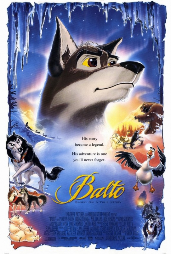 Balto Movie Poster - 27 x 40 in.