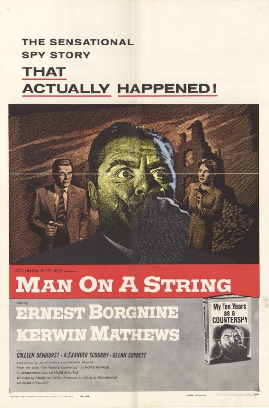 MOVCF5890 Man on a String Movie Poster - 27 x 40 in.