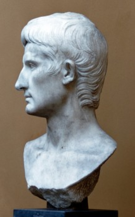 Augustus Artist Unknown Sculpture Poster Print - 18 x 24 in.