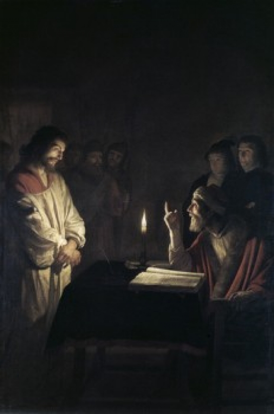 Christ Before the High Priest Gerrit Van Honthorst 1590-1656 Dutch National Gallery London Poster Print - 18 x 24 in.