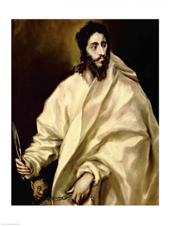 Picture of Posterazzi BALXIR222735 St. Bartholomew 1606 Poster Print by El Greco - 18 x 24 in.