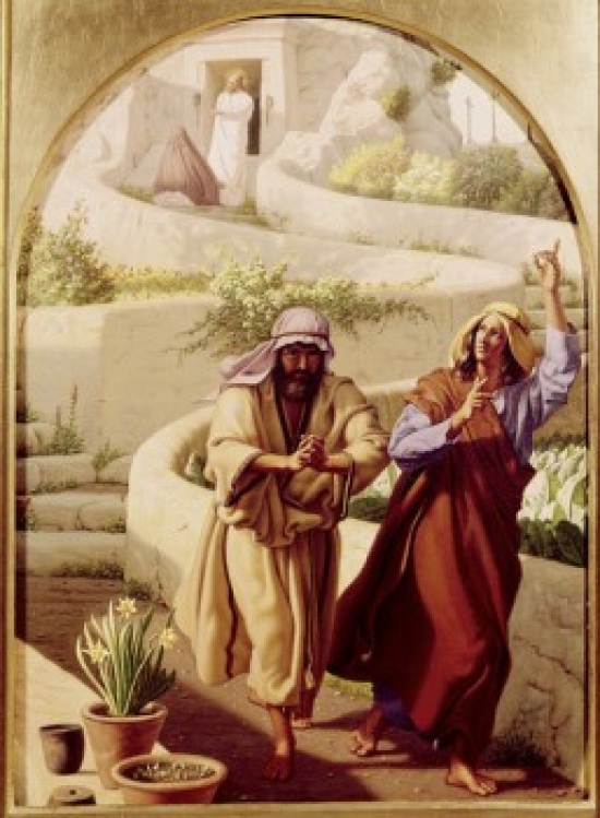 Easter Sunday Christen Dalsgaard 1824-1907 Danish Poster Print - 18 x 24 in.