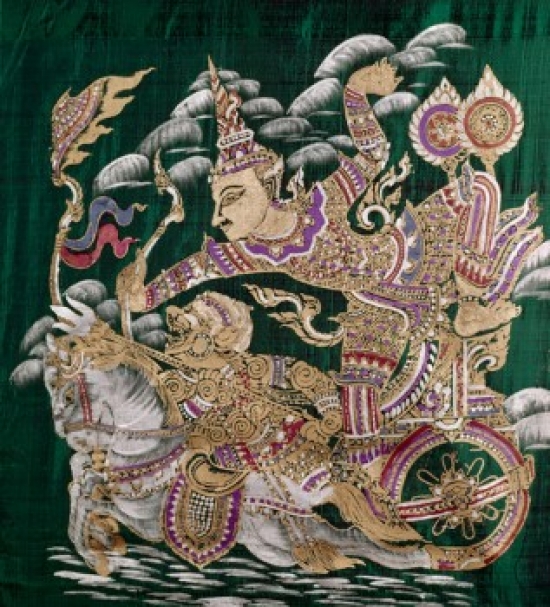 Warriors Protected by Deity Limatibul Surint Poster Print - 18 x 24 in.