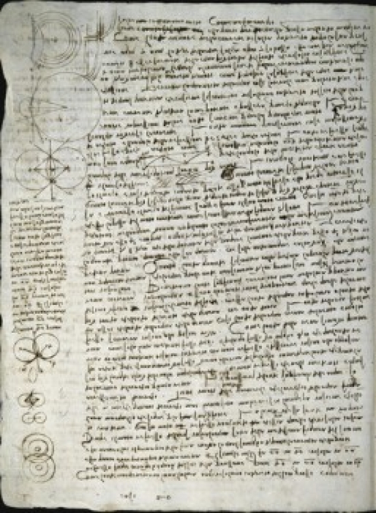 Codex Leicester-Science of Waves Leonardo da Vinci 1452-1519 Italian Drawing Armand Hammer Foundation Los Poster Print