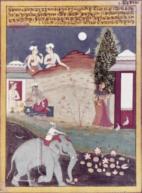 India Ca. 1650 Illuminated Manuscripts Poster Print - 18 x 24 in.