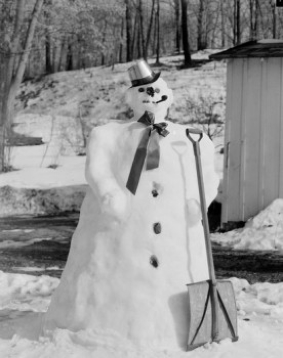 Snowman Poster Print - 18 x 24 in.