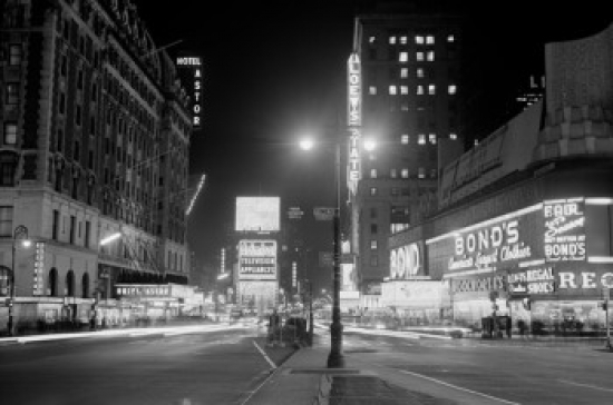 SAL255424424 USA New York City Times Square at Night Poster Print - 18 x 24 in.