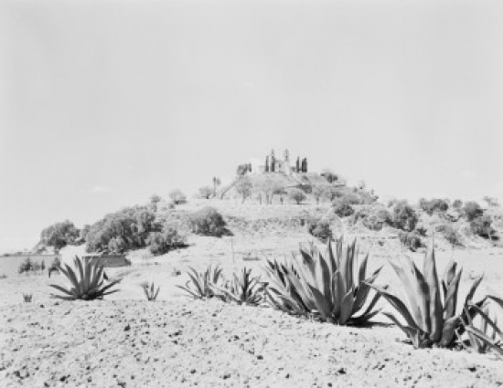 Mexico Cholula Great Zalter Pyramid Poster Print - 18 x 24 in.