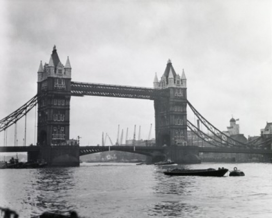 Tower Bridge London England Poster Print - 18 x 24 in.