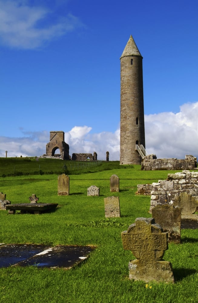 Devenish Monastic Site Co Fermanagh Ireland Poster Print by The Irish Image Collection, 22 x 34 - Large