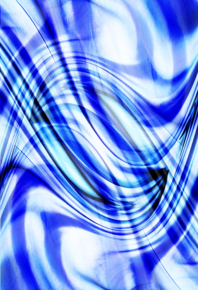 Swirling Abstract Poster Print by Chris & Kate Knorr - 12 x 18
