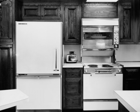 Interior of a Kitchen Poster Print - 18 x 24 in.