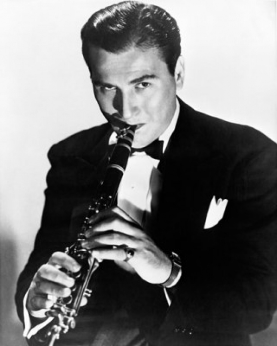 Musician Playing a Clarinet Poster Print - 18 x 24 in.