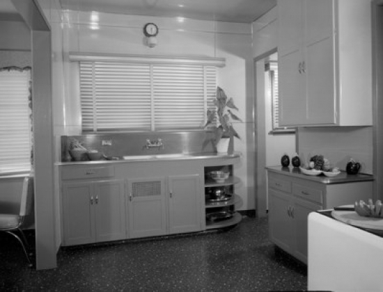 Interior of a Kitchen Poster Print - 18 x 24 in.