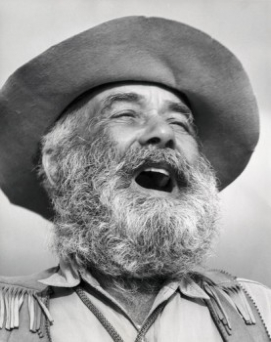 Senior Man Laughing Poster Print - 18 x 24 in.