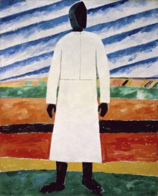 SAL261274 The Farmer C 1928-1932 Kasimir Malevich 1878-1935 Russian Oil on Canvas Russian State Museum St Petersburg Poster Print - 18 x 24 in.