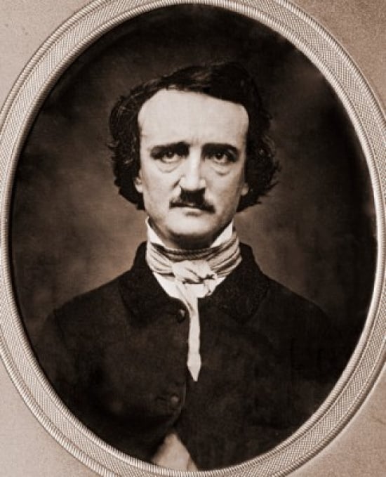Edgar Allen Poe Benjamin D Maxhan 19th C American Daguerreotype National Gallery of Art Washington DC Poster Print - 18 x 24 in.