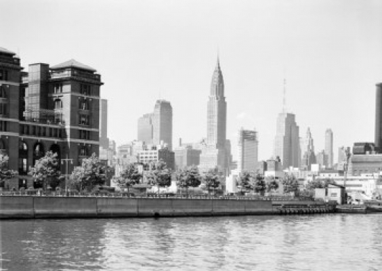 Midtown Manhattan Skyline Poster Print - 18 x 24 in.