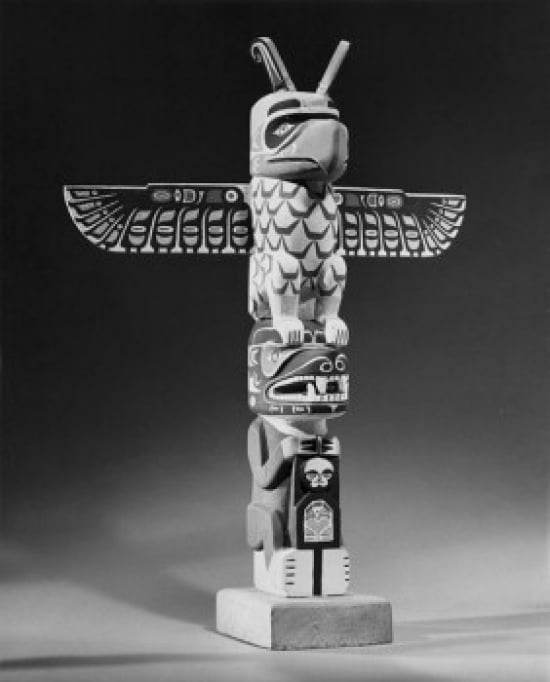 Totem Pole Canada Poster Print - 18 x 24 in.