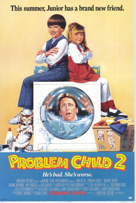 MOVIH8363 Problem Child 2 Movie Poster - 27 x 40 in.