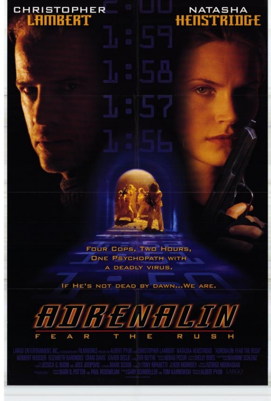Adrenalin Movie Poster - 27 x 40 in.