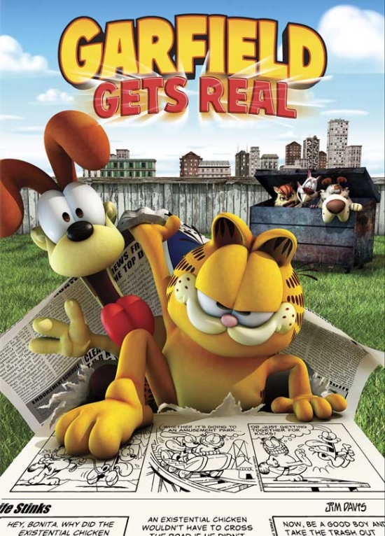 Garfield Gets Real Movie Poster - 27 x 40 in.