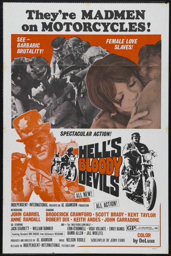 MOVII6334 Hells Bloody Devils Movie Poster - 27 x 40 in.