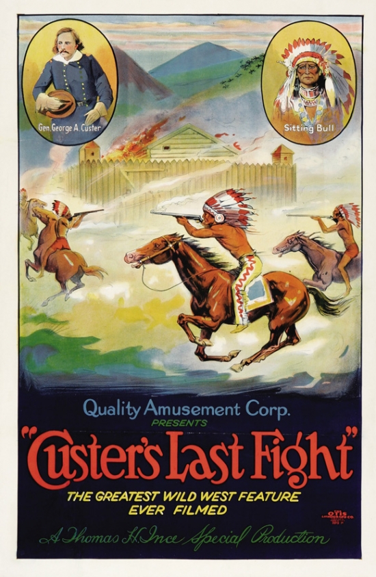 MOVII7279 Custers Last Raid Movie Poster - 27 x 40 in.