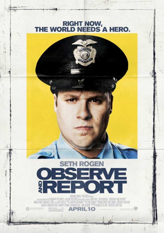 Observe & Report Movie Poster - 27 x 40 in.