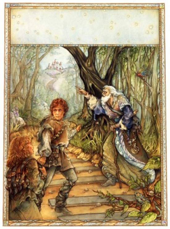 Wizard Poster Print by Susan Edison - 18 x 24 in.
