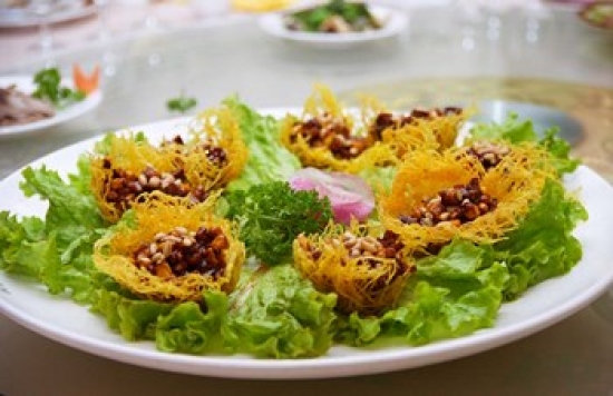Dish Served at Restaurant Beijing China Poster Print by per Karlsson Danitadelimont - 38 x 25 in.