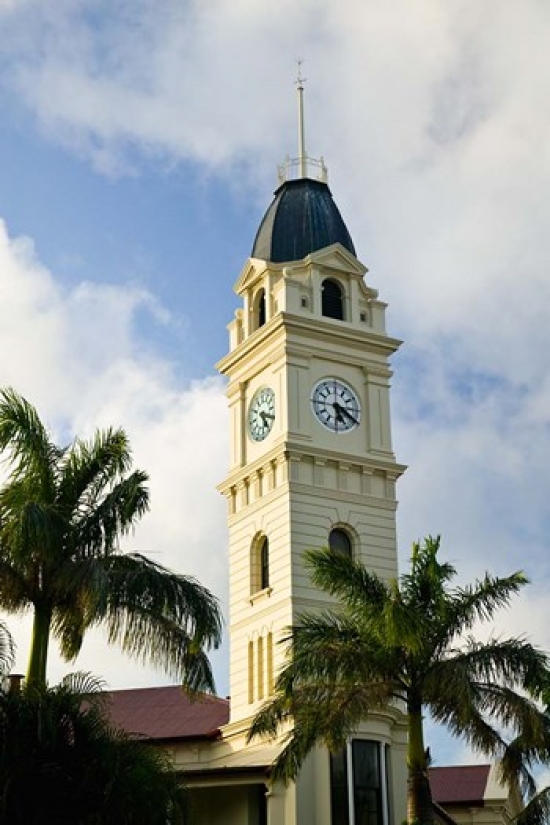 Australia Queensland Bundaberg Post Office Tower Poster Print by Walter Bibikow - 18 x 26 in.