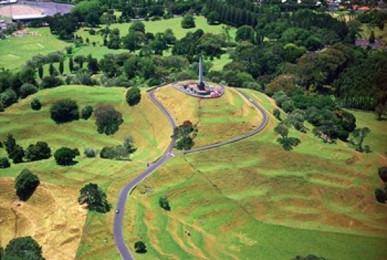 One Tree Hill One Tree Hill Domain Auckland Poster Print by David Wall - 37 x 25 in.