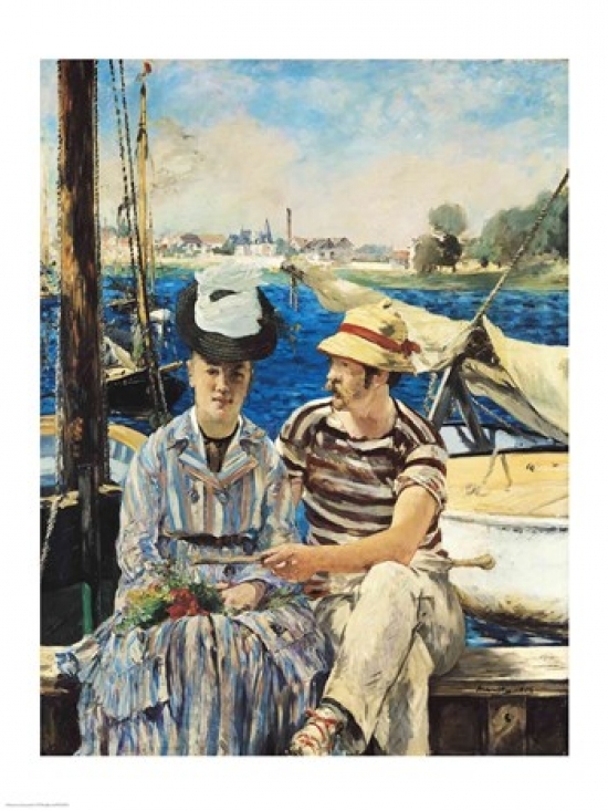 Argenteuil 1874 Poster Print by Edouard Manet - 24 x 36 in. - Large