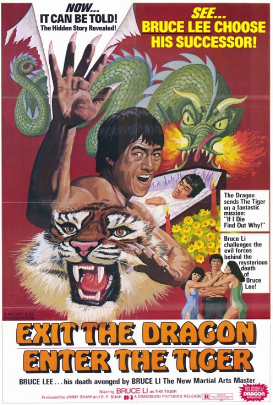 Exit the Dragon Enter the Tiger Movie Poster - 27 x 40 in.