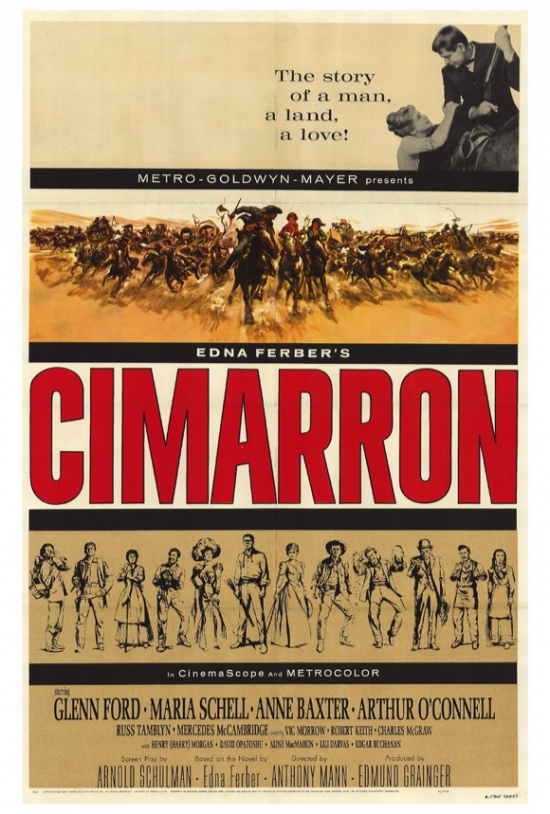 MOVGH9082 Cimarron Movie Poster - 27 x 40 in.