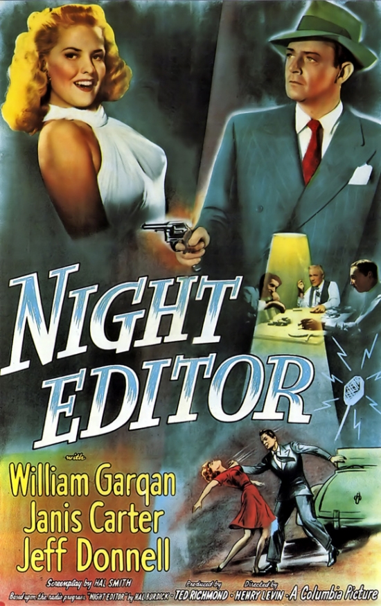 MOVGI6329 Night Editor Movie Poster - 27 x 40 in.