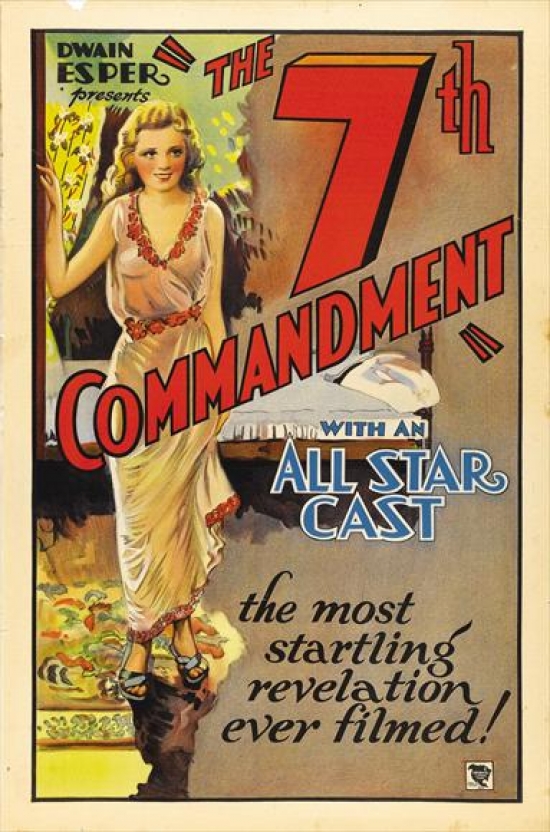 The Seventh Commandment Movie Poster - 27 x 40 in.