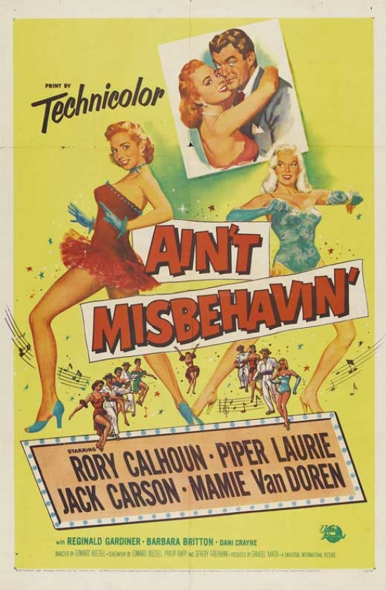 MOVIB27563 Aint Misbehavin Movie Poster - 27 x 40 in.
