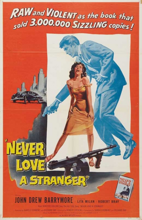 MOVIB29973 Never Love a Stranger Movie Poster - 27 x 40 in.