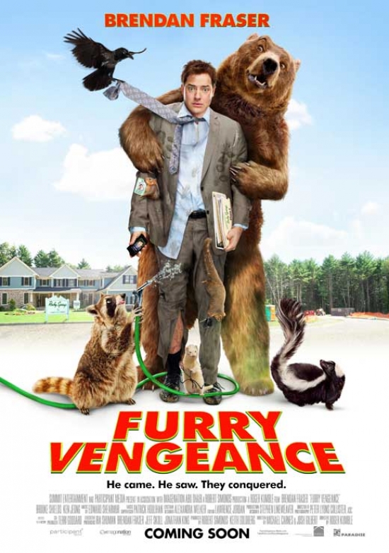 Furry Vengeance Movie Poster 27 x 40 in.