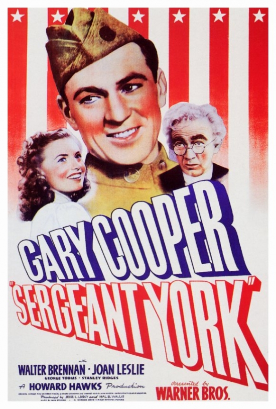 MOVIF0343 Sergeant York Movie Poster - 27 x 40 in.