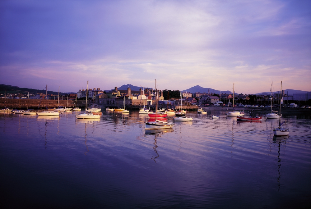 DPI1802810LARGE Bray Harbour Co Wicklow Ireland Sugarloaf in The Background Poster Print by The Irish Image Collection, 36 x 24 - Large