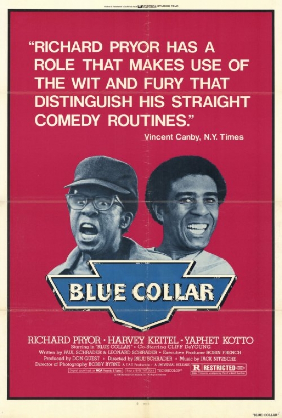 Blue Collar Movie Poster - 27 x 40 in.